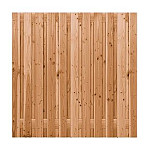 Scherm Coloured Wood Ruw 21 planks 180x180 cm