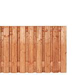 Scherm Coloured Wood Ruw 19 planks 130x180 cm