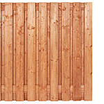 Scherm Coloured Wood Ruw 19 planks 180x180 cm