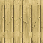 Scherm Vuren bij beton 90x180 cm. 21 planks