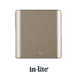 In-Lite Ace Up-Down Wall 100-230V - Rosé Silver