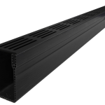 ACO Hexa Slim-Line Zwart 100cm