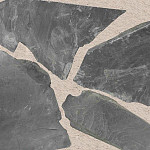 Flagstones Ultra black, ca. 3-4 cm dik 3-5 stuks per m2