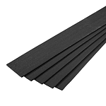 Ecoborder Plank 2 m x 20 cm x 1 cm BLACK (afname per omverpakking à 5 stuks)