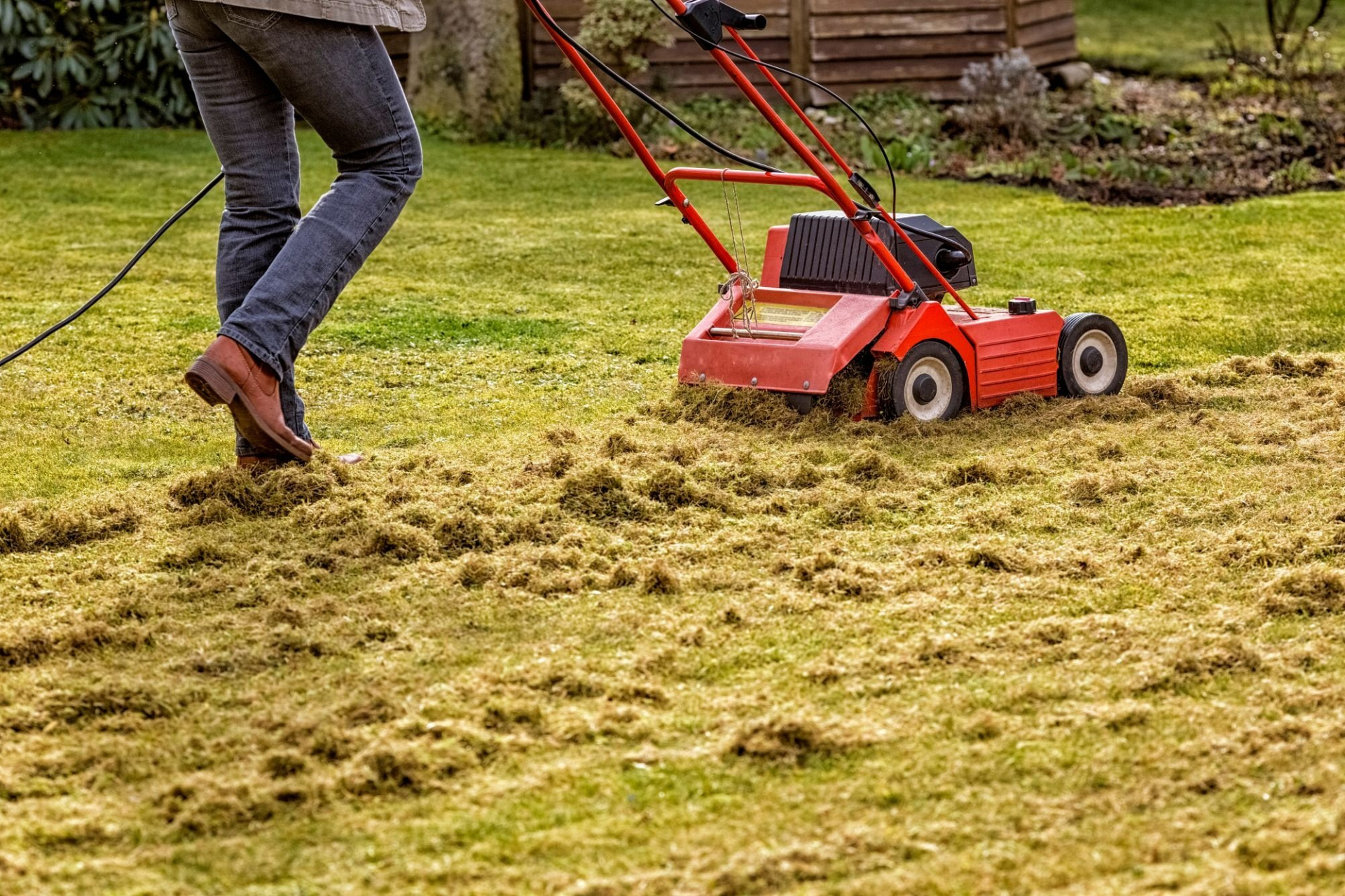 het gras verticuteren wanneer en hoe