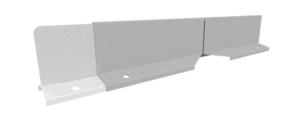 Hardline Borderrand Hoekstuk Gegalvaniseerd 15cm lengte 50cm