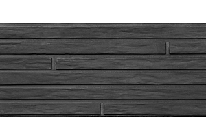 Berton©-motiefplaat smal, antraciet gecoat H26 x D4,8 x L184 cm Lungo