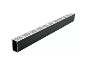 Stardrain Lijngoot Grijs / Aluminium 100x6,5x10cm