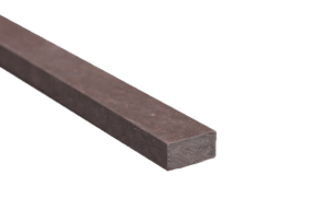 Art. 028 | Onderliggers gerecycled kunststof Onderligger Bruin 2800X80X40mm