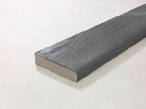 MEBB360B | Bullnose board (plank met afgeronde kant) Brushed Basalt 3600x150x32mm