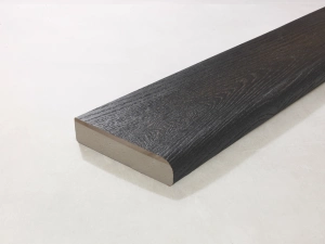 MEBB360R | Bullnose board (plank met afgeronde kant) Embered / Burnt Cedar 3600x150x32mm