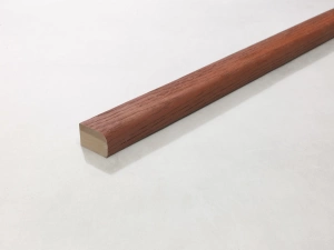 MEBF50J | Bullnose Edging flexible (Buigbaar randprofiel) Jarrah 2400x50x32mm