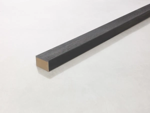 MEUN24R | Millboard® Square Edging Flexible Embered / Burnt Cedar 2400x50x32mm