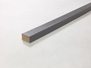 MEUN24Y | Millboard® Square Edging Flexible Ebony Grey 2400x50x32mm