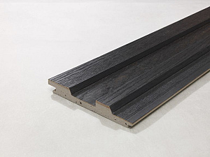 MCB360R | Envello Cladding Board & Batten+ Burnt Cedar 3600x200x26/14mm