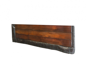Hardhout beschoeiing schot 40mm 60 x 200 cm - duurzaamheidsklasse 1