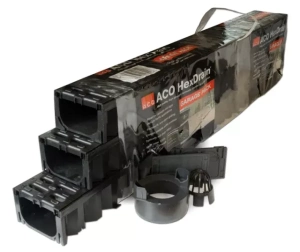 ACO Hexaline Garagepack Zwart 3 meter