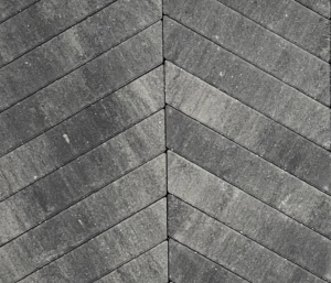 Romano Punto 40x8x8cm Grijs/Zwart
