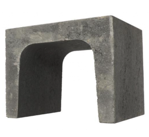 U-element 40x40x50 cm Antraciet