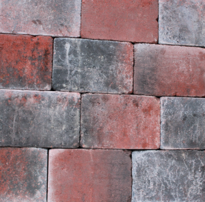Tambour 20x30x6 rood/zwart