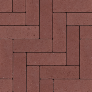 Strackstone+ Dikformaat 21x7x8cm vlak wijnrood
