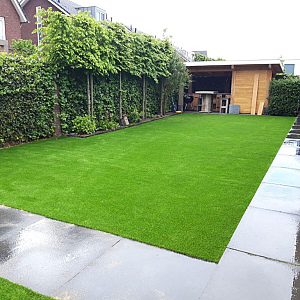 <p>Kunstgras is de perfecte oplossing voor een groene, onderhoudsvriendelijke tuin. Bij Tuinmaterialen.nl bieden we hoogwaardig kunstgras dat het hele jaar door blijft stralen. Geen maaien, geen onkruid – gewoon een mooi, altijd groen gazon. Ideaal voor tuinen, terrassen of speelplaatsen, kunstgras biedt een natuurlijke uitstraling met het gemak van weinig onderhoud. Kies voor kunstgras en geniet van een perfecte tuin, elke dag!</p>

