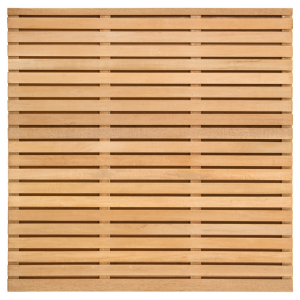 Tuinscherm hardhout Bangkirai kunstmatig gedroogd (Rhombusprofiel) Prinsenbeek 180 x 180cm
