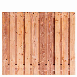 Tuinscherm Red Class Wood, 21-planks (19 + 2) Casablanca 150 x 180 cm