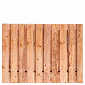 Tuinscherm Red Class Wood, 21-planks (19 + 2) Casablanca 130 x 180 cm