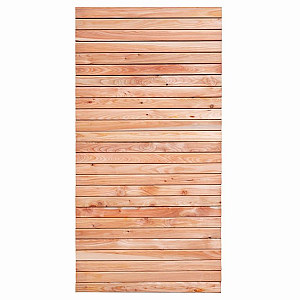 Tuinscherm Douglas, geschaafd (Rhombusprofiel) Klagenfurt H180 x B90 cm (smal)