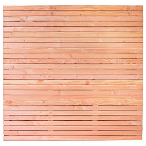 Tuinscherm Douglas, geschaafd (Rhombusprofiel) Klagenfurt 180 x 180 cm