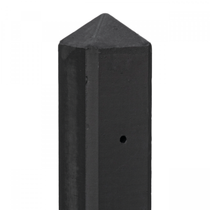 Berton©-paal Amstel LG, antraciet gecoat, diamantkop 10 x 10 x 280 cm tussenmodel