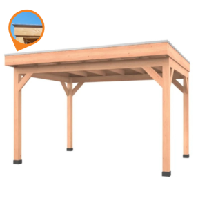 Tuinmaterialen.nl exclusive overkapping 300x400