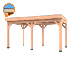 Tuinmaterialen.nl exclusive overkapping 400x600