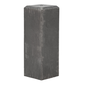 Berton© poer luxe antraciet 18 x 18 x 50 cm