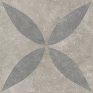 GeoCeramica® 60x60x4 Amb. Greige Flower