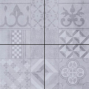 GeoCeramica® 60x60x4 Mosaik Grey