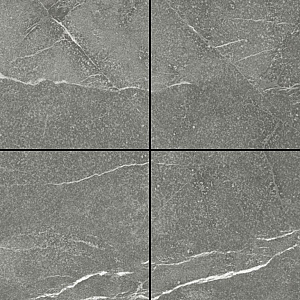 GeoCeramica® 60x60x4 The Rock Dark Grey
