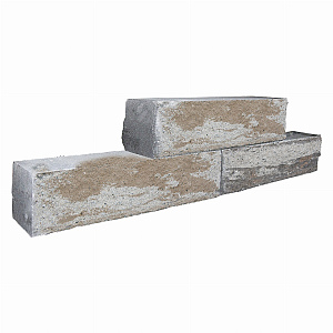 Rockstone 60x12x15cm mosselkalk