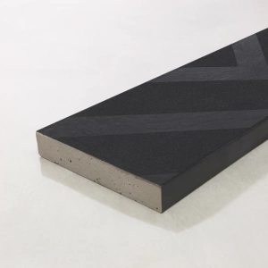 MDML196R | Vlonderplanken Modello Linear Burnt Cedar  3600x196x32mm