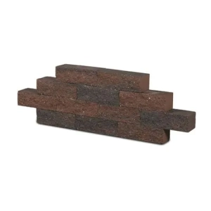 Catrock Getrommeld 31x11,5x10 cm Bruin/Zwart