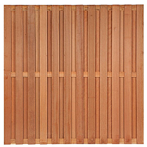 Tuinscherm hardhout kunstmatig gedroogd Leeuwarden 180 x 180 cm