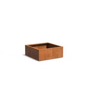 Plantenbak Cortenstaal 100x100x40cm