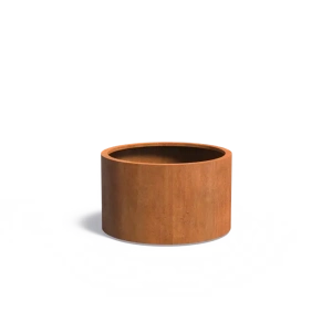Plantenbak rond Cortenstaal 100x60 cm