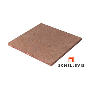 Schellevis Oudhollands Tegel 100x100x5 Roodbruin