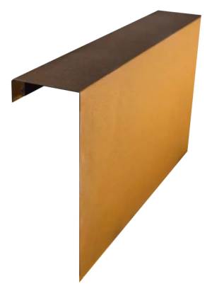 Corten Overzetstuk 1000x450x120mm
