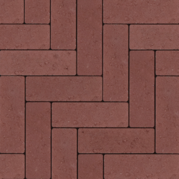Strackstone+ Dikformaat 21x7x8cm vlak wijnrood