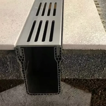 Stardrain Lijngoot Grijs / Aluminium 100x6,5x10cm