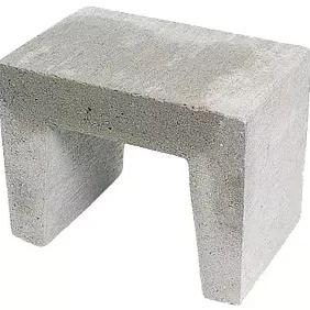 U-element 40x50x40 Grijs