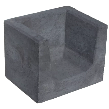 Hoek U-element 40x50x40 Antraciet